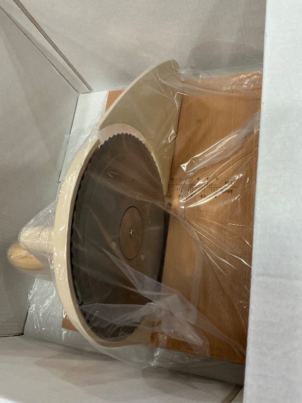 Photo 1 of ?Upgraded?Manual Bread Slicer for Homemade Sourdough Bread,Metal Guide & Adjustable Thickness, Hand Crank Bread Slicer with Scale Line and Suction Cup, Sharp Blade, Suitable for Sourdough Bread, Etc