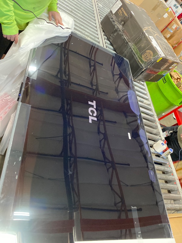 Photo 1 of **DAMAGED** TCL 75 Inch Class QM6K Series | Mini LED QLED 4K HDR | 75QM6K, 2025 Model | 120HZ-144HZ High Brightness Smart Google TV Dolby Atmos Onkyo Audio | Voice Remote Alexa Gaming Streaming Television