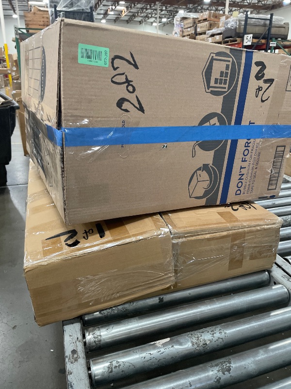 Photo 1 of **Box 2****Elevon Modern Modular Sectional Sofa, Convertible Sectional Sofa Couch with High-Density Memory Foam, 2 Seat Comfortable Corner Sofa for Living Room & Office Lounge, Includes Ottomans