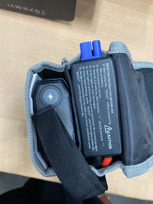 Photo 1 of (unfunctional. for partsASPERX Car Jump Starter, 2000A Peak Battery Jump Starter for Up to 7.0L Gas or 5.5L Diesel Engine, 12V Portable Battery Starter Power Pack with 1.4 INCH LCD Display