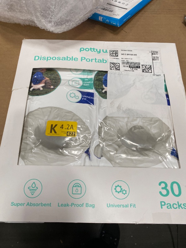 Photo 1 of [30 Counts] Disposable Potty Liners Compatible with OXO Tot 2-in-1 Go Potty, Potty Refill Bags for Toddler Travel, Universal Potty Bags Fit Most Potty Chairs and Travel Potty