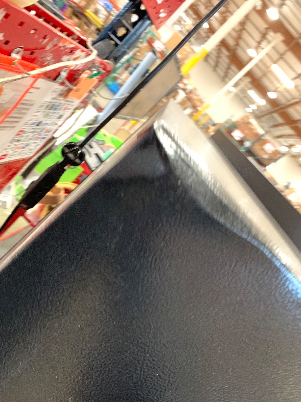 Photo 1 of ***DENTS***Frigidaire, 2 Door Apartment Size Refrigerator with Freezer, 7.5 cu ft, Adjustable Spill-Proof Shelves, Door & Crisper Bins, Platinum Silver, Garage Ready