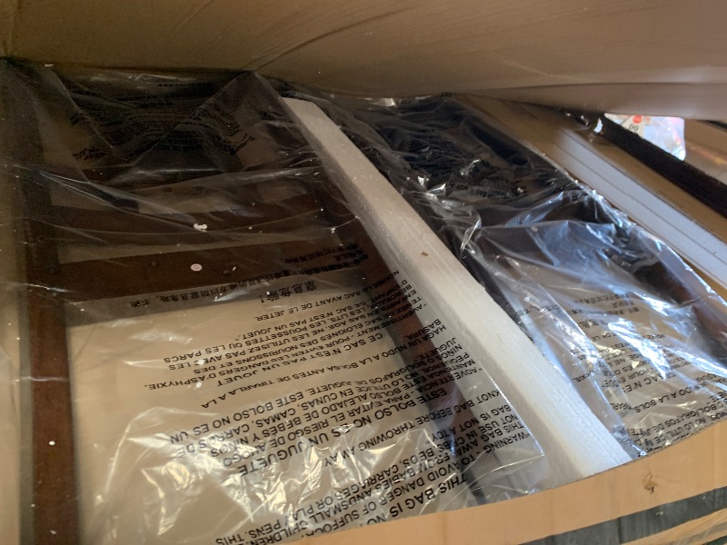 Photo 1 of ***PARTS ONLY***Signature Design by Ashley Bennox Dining Room Table and Chairs with Bench (Set of 6), Brown