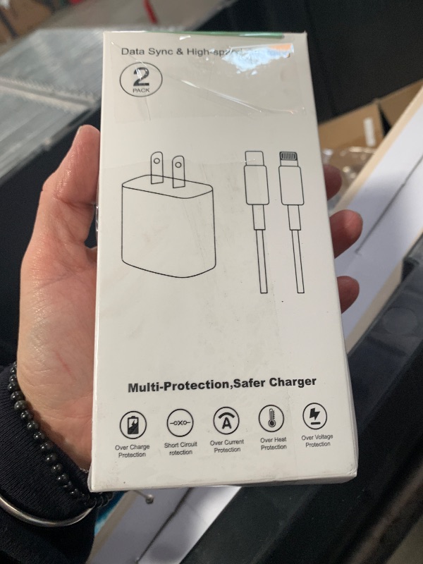Photo 1 of [Apple MFi Certified]10FT Fast iPhone Charger,Extra Long Apple Charger Fast Charging 2Pack USB C Charger Block Plug + 10Foot Lightning Cable Cord for iPhone 14/Pro/Pro Max/Plus/13/12/11/XS/XR/X/SE2022