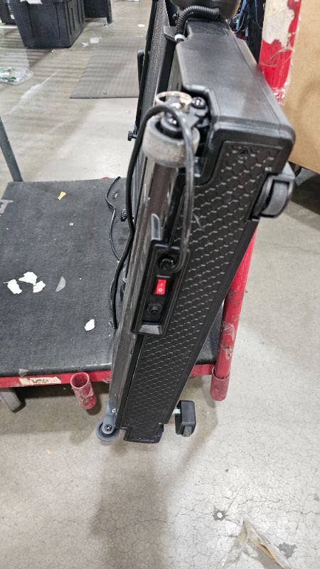 Photo 1 of ***The control panel has a large crack and the safety magnet is missing***Hccsport Treadmill with Incline, 3 in 1 Under Desk Treadmill Walking Pad with Removable Desk Workstation 3.5HP Foldable Compact Walking Treadmills for Home Small Office with Wristba