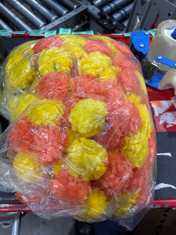 Photo 1 of ***MISSING PARTS***
11 Pcs Diwali Decoration 5 Pcs 4.92 ft Marigold Garland Decoration with String Light 6 Lotus Hanging Ornament Indian Decor for Pooja Artificial Marigold Garlands for Wedding Home Temple Party Decor