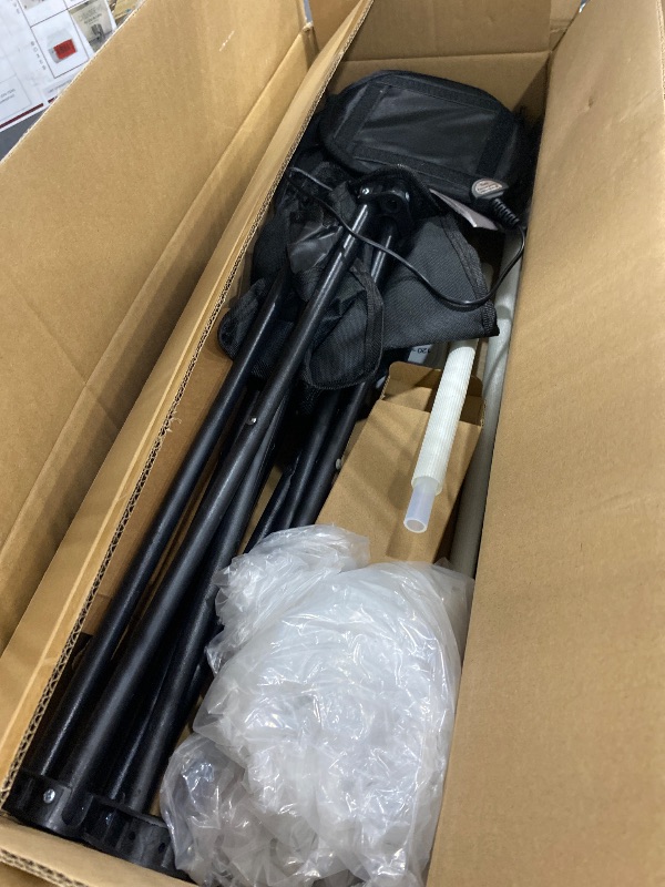 Photo 1 of **MISSING PARTS , MISSING STEAMER and STEAMER VALVE**
Therapod Portable Steam Sauna with Red Light Therapy