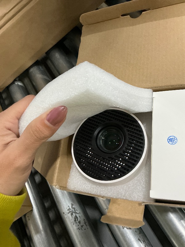 Photo 1 of [2026 Upgrade] Smart Projector with Android 14.0 , Salange Short Throw Projector 4K/8K Support, Wifi 6 and Bluetooth 5.4, Built in Apps, Auto Keystone, Outdoor Movie Projector Mini Portable HY300Pro+