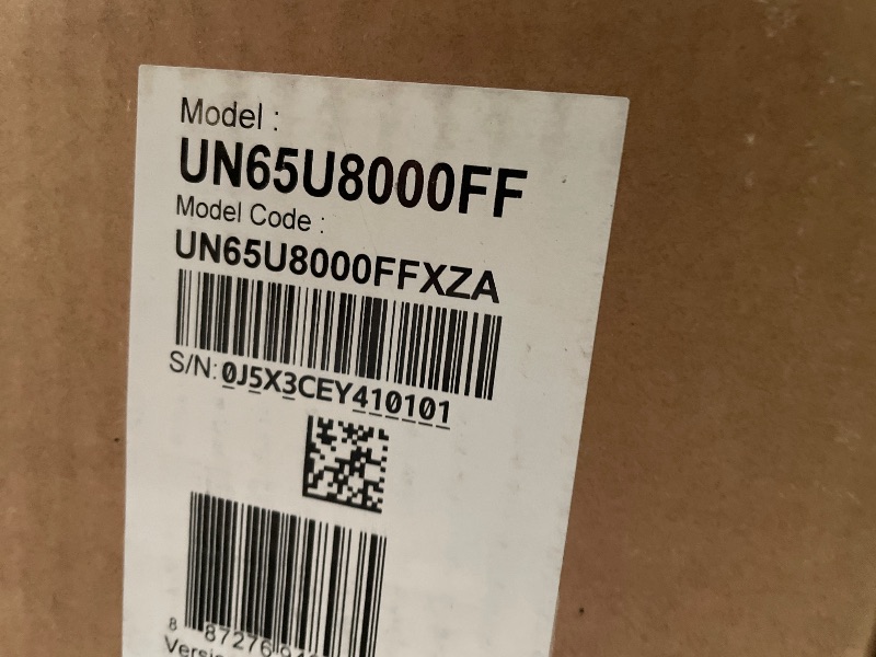 Photo 1 of **DAMAGED** Samsung 65-Inch Class Crystal UHD U8000F 4K Smart TV (2025 Model) Endless Free Content, Crystal Processor 4K, MetalStream Design, Knox Security, Alexa Built-in