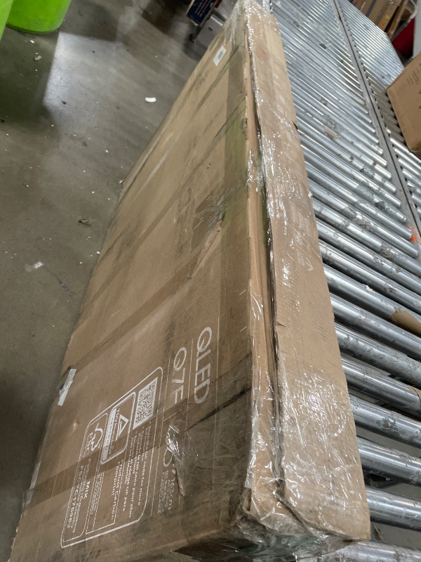 Photo 1 of **DAMAGED**Samsung 65-Inch Class QLED Q7F Series Samsung Vision AI Smart TV (2025 Model, 65Q7F) Quantum HDR, Object Tracking Sound Lite, Q4 AI Gen1 Processor, 4K upscaling, Gaming Hub, Alexa Built-in