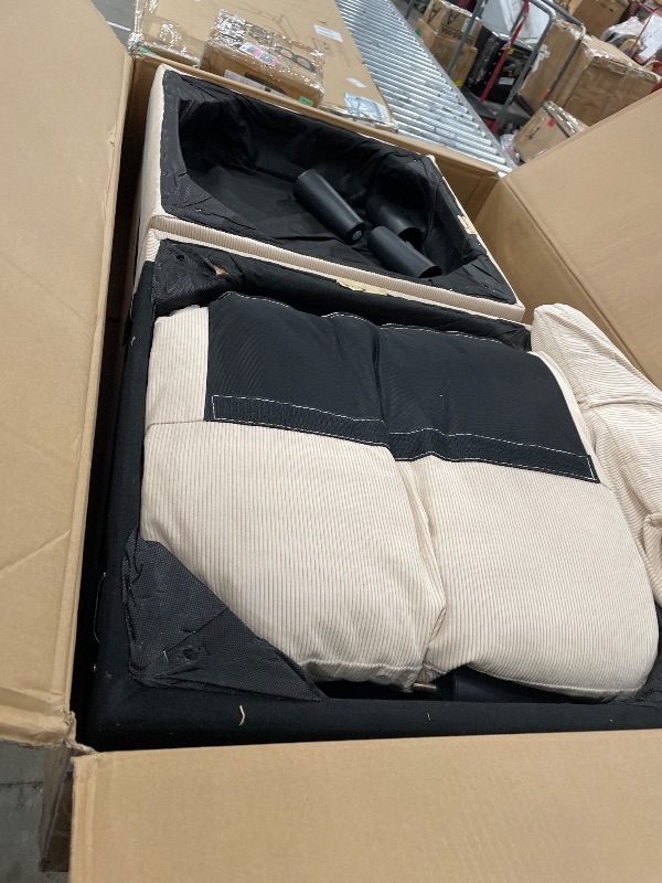 Photo 1 of **INCOMPLETE** BEIGE COUCH SECTIONAL