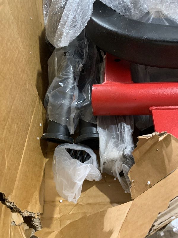 Photo 1 of **INCOMPLETE/PARTS ONLY/SEE NOTES** GarveeLife Leg Press Hack Squat Machine, 2 in 1 Leg Press Machine for Home Gym with Linear Bearing, Specialty Hack Squat Machine with Calf Block for Full Lower Body Workout, Red