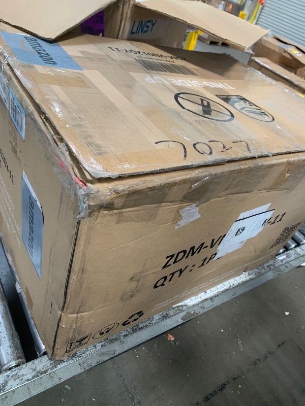 Photo 1 of **Chairs Only** Wisteria Lane 5-Pieces Patio Dining Sets, Rattan Outdoor Table and Chairs with Acacia Wood Tabletop, Metal Patio Dining Furniture for 4 with Removable Cushions for Deck Garden Backyard, Grey