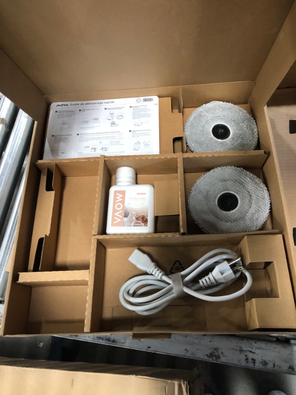 Photo 1 of ** charging base doesnt charge the robot

Mova V50 Ultra Complete Robot Vacuum and Mop Self-Cleaning, 24,000 Pa Suction, Liftable Navigation with Obstacle Overcoming and Warm Water Mopping with DuoSolution System Designed for Pets, Black