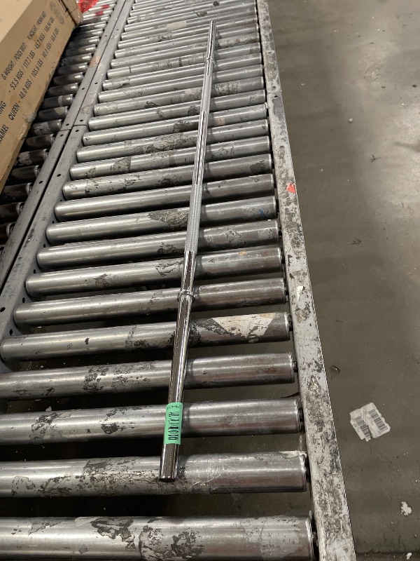 Photo 1 of *****SEE NOTES***Fitvids 1 Inch Standard Barbell Weight Plates and Bar Set, 5 FT Barbell Bar and 85 LB(2.5-25 LB) Barbell Weight Set for Home Gym Strength Training, Rubber Coate Design