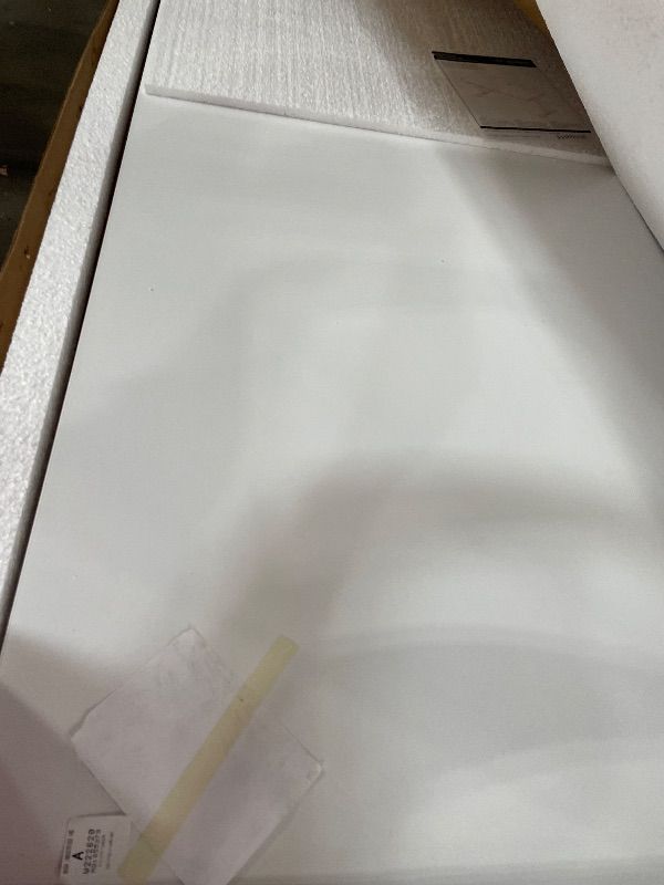 Photo 1 of ** table top only missing legs ** Bush Business Furniture Move 40 Series 72W x 30D Electric Height Adjustable Standing Desk in White with Silver Base, Ergonomic Sit-Stand Computer Table for Home and Professional Office ** table top only missing legs ***