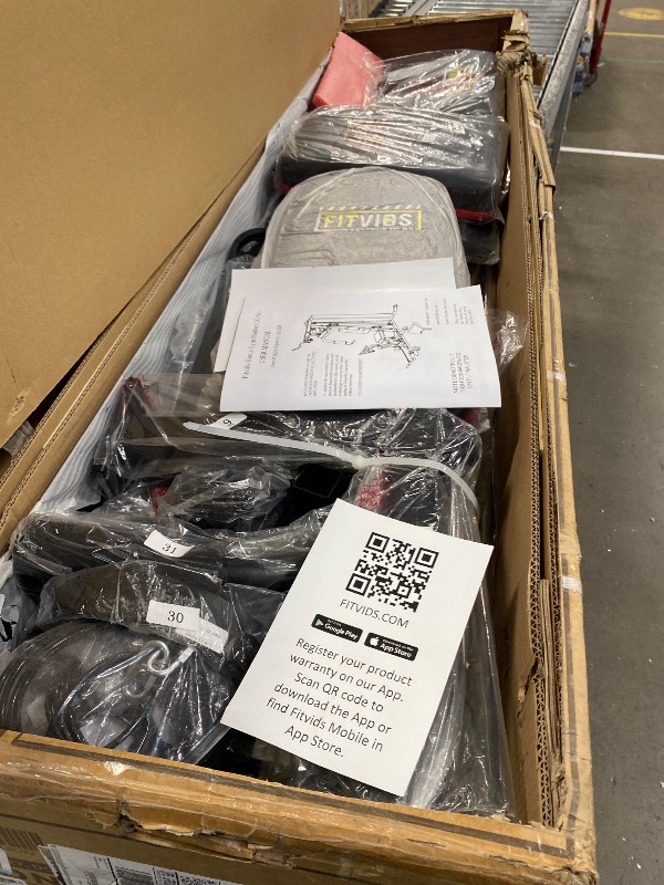 Photo 1 of (Only Box 2 of 2)   SPART Multifunctional Home Gym Station, Home Gym Exercise Equipment with 160LBS Weight Stack, Full Body Strength Training Workout Equipment for Leg Press, LAT Pull Down, Chest Press, PEC Fly, Red