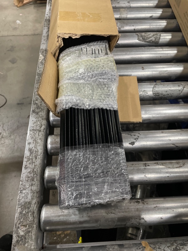 Photo 1 of ***2 BOXES***XYADX Metal Fence Posts 6ft, Heavy Duty Garden Post Pack 15, Outdoor Black