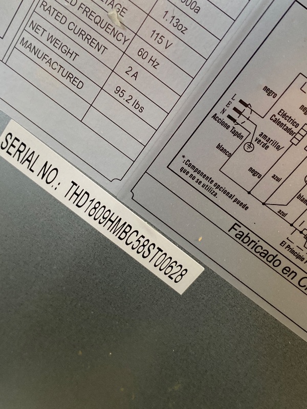 Photo 1 of **DENTS AND SCRATCHES****Phiestina Beverage Refrigerator 175 Cans Under Counter Beer Cooler 24 inch Quiet Built-in or Freestanding Beverage Fridge Glass Door Auto Defrost 5 Removable Shelves for Home Bar Office