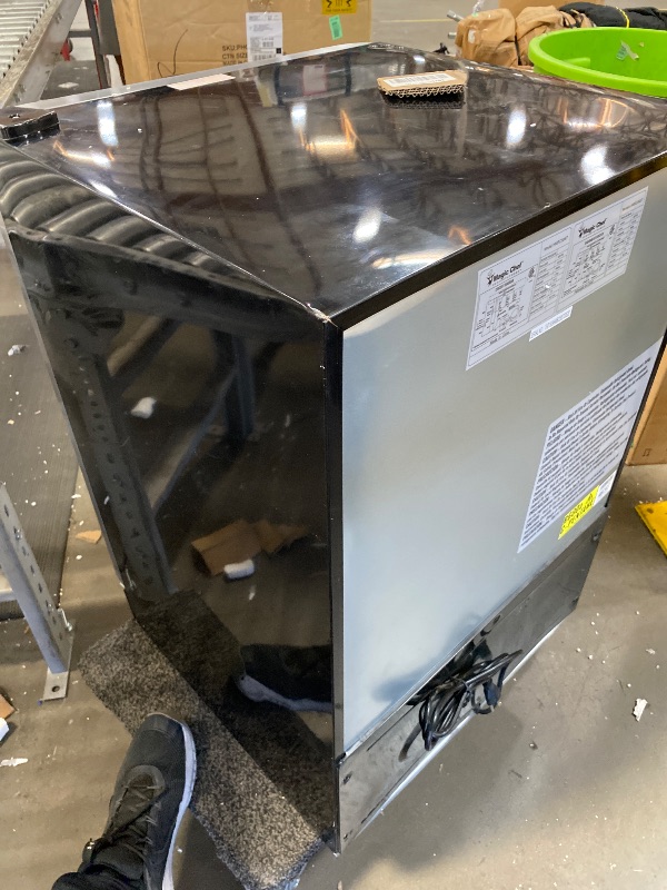 Photo 1 of **DENTS AND SCRATCHES****Phiestina Beverage Refrigerator 175 Cans Under Counter Beer Cooler 24 inch Quiet Built-in or Freestanding Beverage Fridge Glass Door Auto Defrost 5 Removable Shelves for Home Bar Office