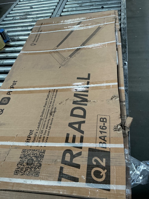 Photo 1 of
DeerRun
Under Desk Walking Pad Treadmill with 6% Manual Incline, 0.6-3.8 MPH Walking Speed, 2.5 HP, 300 lb Capacity, App &