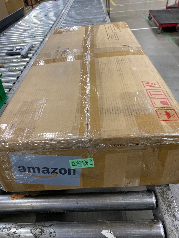 Photo 1 of ***Missing mirror***
VASAGLE KAILYN Collection - 35.4-Inch Wide Vanity Desk with Mirror and Lights, Power Outlets, Vanity Table Set with Stool, Jewelry Storage, Adjustable Shelves, for Bedroom, Cloud White URDT132W02