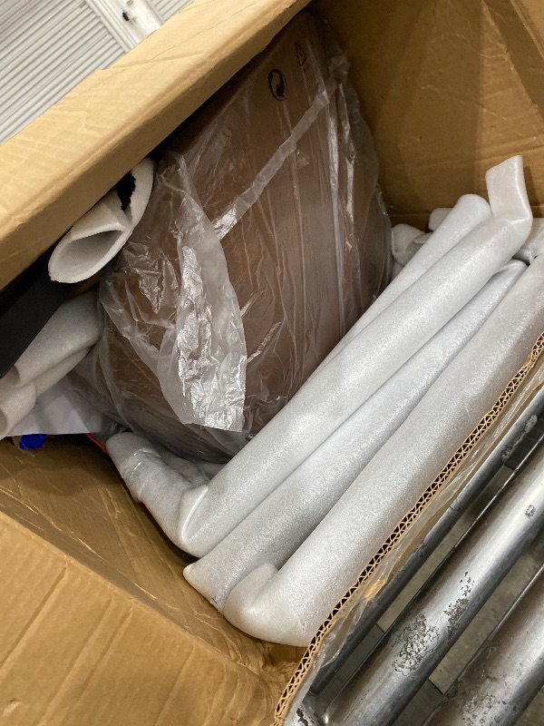 Photo 1 of *** PARTIAL SET *** Counter Height Barstools 26 inch Upholstered Swivel Bar Stools with Back and Wood Legs for Kitchen Island,Set of 4,Brown PU Leather