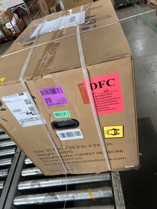 Photo 1 of (Factory Sealed) ....CANEST Smart Toilet, Smart Toilet with Bidet Built in, Pump-assisted Flush, Foot Sensor Operation, Warm Water, Heated Seat, Air Dryer, Digital Display (TC-100GE)