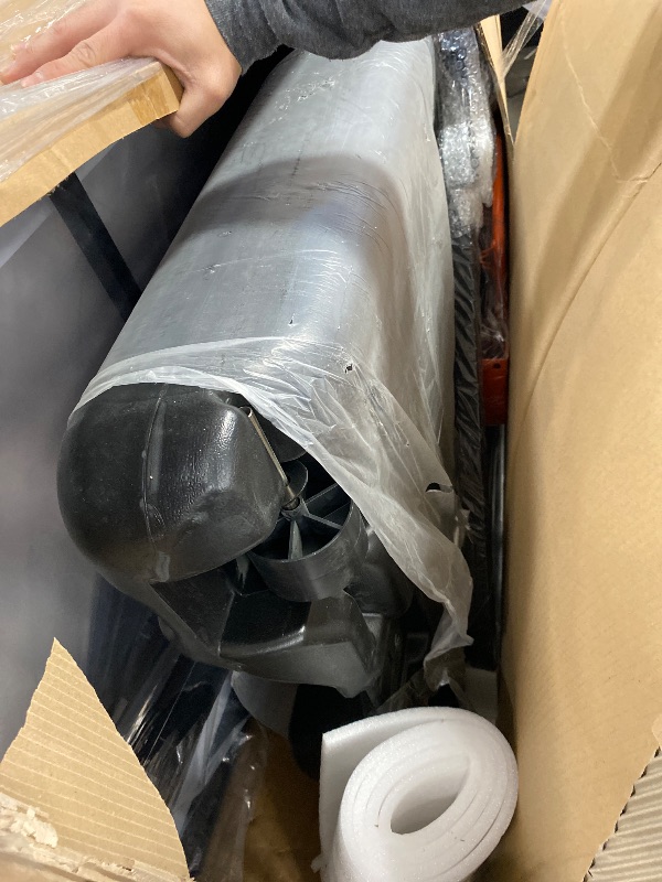 Photo 1 of (Well packaged)........Adjustable Outdoor Basketball Hoop for Teens & Adults, 5.7-10 FT Height, Portable 45" Backboard Basketball Goal for Backyard & Driveway Family Play