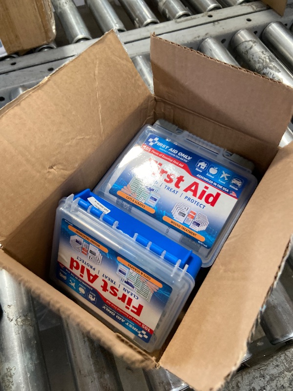 Photo 1 of (Pack of 3)..........First Aid Only 91249 On-The-Go All-Purpose Emergency First Aid Kit for Car, Travel, Home and Business, 105 Pieces