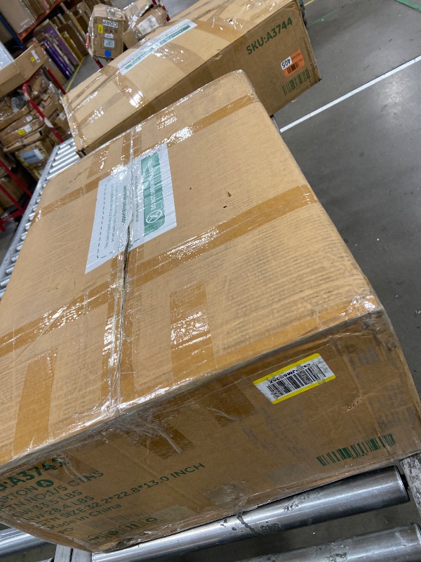 Photo 1 of (Parshall Set Cartin 1/5 and 4/5).....Leathaire Sectional Sleeper Sofa Pull Out Couch, U Shaped Sectional Couch, Sleeper Sofa Bed for Living Room, Beige