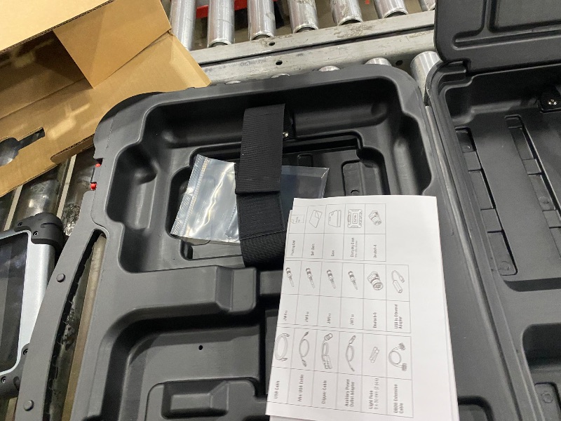 Photo 1 of **MISSING ITEMS!
SEE PHOTOS!!
LOCKED******Autel MaxiSYS MS908CVII : Commercial Vehicle Diagnostic and Service Tablet with Class 1-9 Coverage