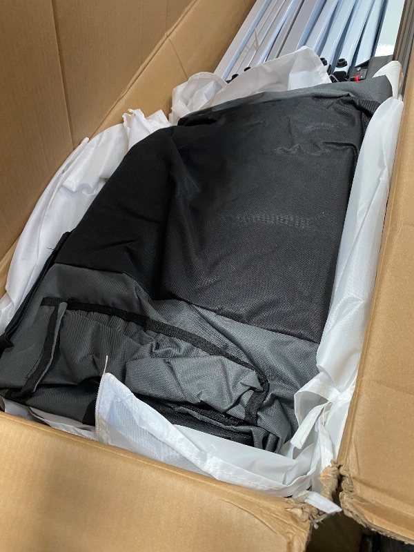 Photo 1 of *** PARTIAL SET *** HOTEEL 10x20 Pop up Canopy Tent for Parties, Heavy Duty Easy Setup Tent with 6 Sidewalls, Outdoor Commercial Instant Gazebo for Wedding Event, with Roller Bag & Sand Bags, White(Hexagonal Frame)