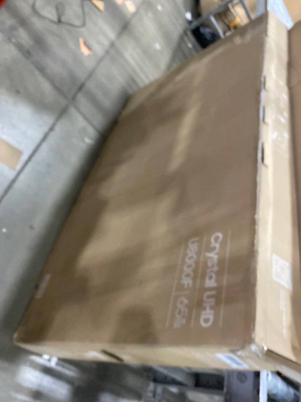 Photo 1 of ***DAMAGED*** Samsung 65-Inch Class Crystal UHD U8000F 4K Smart TV (2025 Model) Endless Free Content, Crystal Processor 4K, MetalStream Design, Knox Security, Alexa Built-in