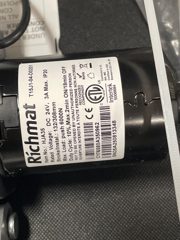 Photo 1 of ** OPENED FOR INSPECTION ***Yiree Queen Adjustable Bed Base Frame, Massage & Wireless Remote, Dual USB Ports,Ergonomic Upholstered Bed Frame, Lift Motor, Under Bed Lighting, Independent Head and Foot Tilt