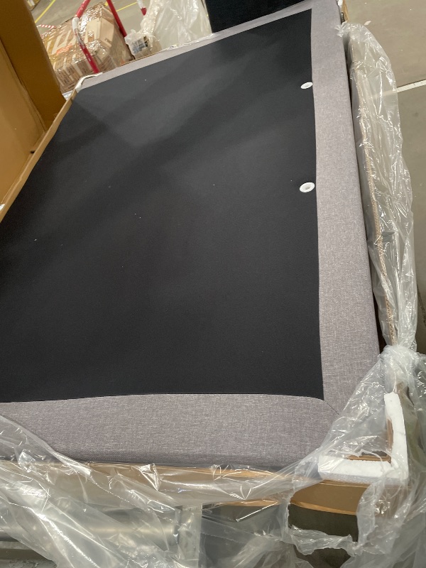 Photo 1 of ** OPENED FOR INSPECTION ***Yiree Queen Adjustable Bed Base Frame, Massage & Wireless Remote, Dual USB Ports,Ergonomic Upholstered Bed Frame, Lift Motor, Under Bed Lighting, Independent Head and Foot Tilt