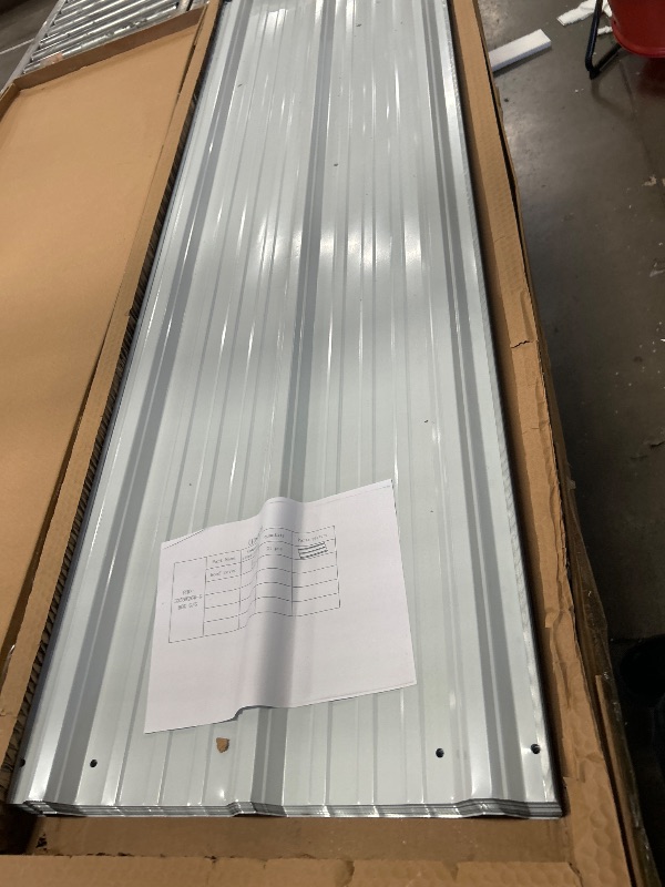 View 2 of ***BOX 1 ONLY**GarveeLife 13 ft x26 ft x11 ft Oversized Metal Carport, Steel Heavy Duty Car Ports for All-Weather, Tall Carport for Full-Size Pickup Trucks, Boats, and Tractors, N.W. 780 LBS