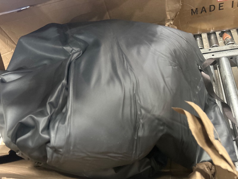 Photo 1 of ***MISSING ACCESSORIES ***INTEX 28425EH PureSpa Bubble Massage Spa Set Outdoor Inflatable Portable Hot Tub, Includes Energy Efficient Spa Cover, Saltwater System Ready, 4 Person, 77in x 28in