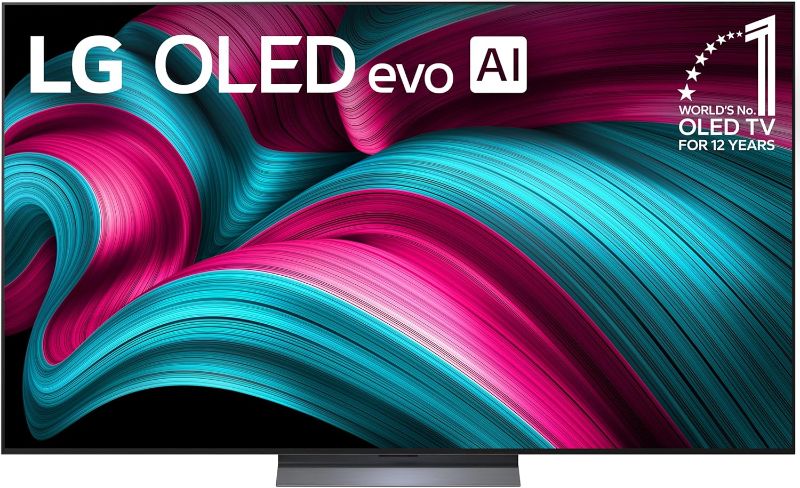 Photo 1 of **PARTS ONLY ***LG 77-Inch Class OLED evo AI 4K C5 Series Smart TV w/Dolby Atmos, Dolby Vision, HDR10, AI Super Upscaling 4K, Filmmaker Mode, Wow Orchestra, Alexa Built-in (OLED77C5PUA, 2025)
