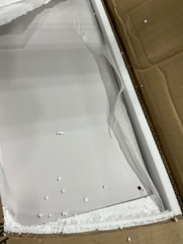 Photo 1 of ***PARTS ONLY*** ***NONFUNCTIONAL*** all & Cast Murphy Bed Queen Size Hideaway Beds with Hydraulic Lift & Desk Design,Industrial Multifunction Wood Wall Cabinets Bedframe box 1of 2 white size full