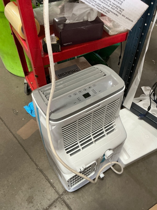 Photo 1 of ***DOESNT POWERBON****
BLACK+DECKER 8,000 BTU Portable Air Conditioner up to 350 Sq. with Remote Control, White