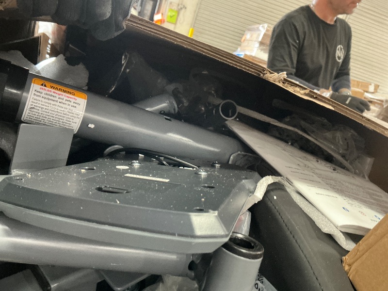 Photo 1 of *************FOR PARTS ONLY- MISSING SOME PARTS AND ASSEMBLY COMPONENTS*************
Sunny Health & Fitness Elliptical Recumbent Cardio Bike, Cross Trainer Cycle for Indoor Arm/Leg Home Exercise, Dual Stationary Handlebars Plus Easy Access Seat for Adults