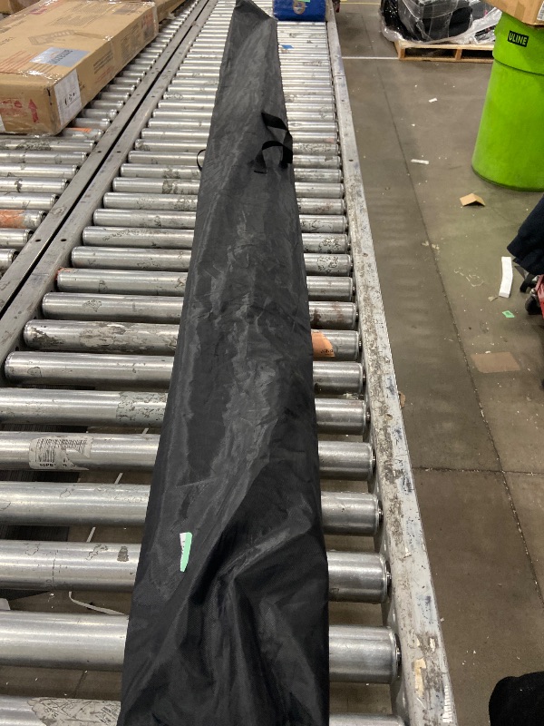 Photo 1 of 100 Inch Indoor and Outdoor Projector Screen with Stand for Movies or Presentations - HD Premium 16:9 Folding Free Tripod Screen with Carry Bag and Straps, Matte