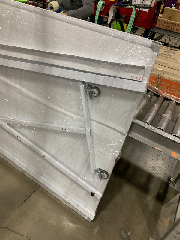 Photo 1 of **damaged**
Amazon Basics Small Dry Erase Whiteboard, Magnetic Whiteboard with Marker and Magnets, 11"W x 14"H, Aluminum Frame