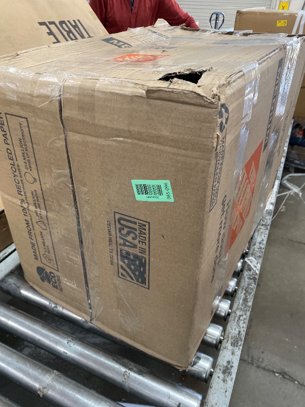 Photo 1 of **DOOR HANDLE IS BROKEN**Empava Over the Range Microwave Oven with Screen Touch Control, 1000 Watts, 300 CFM Venting and Sensor Cooking in Stainless Steel, EMPV-30OTR01, Silver