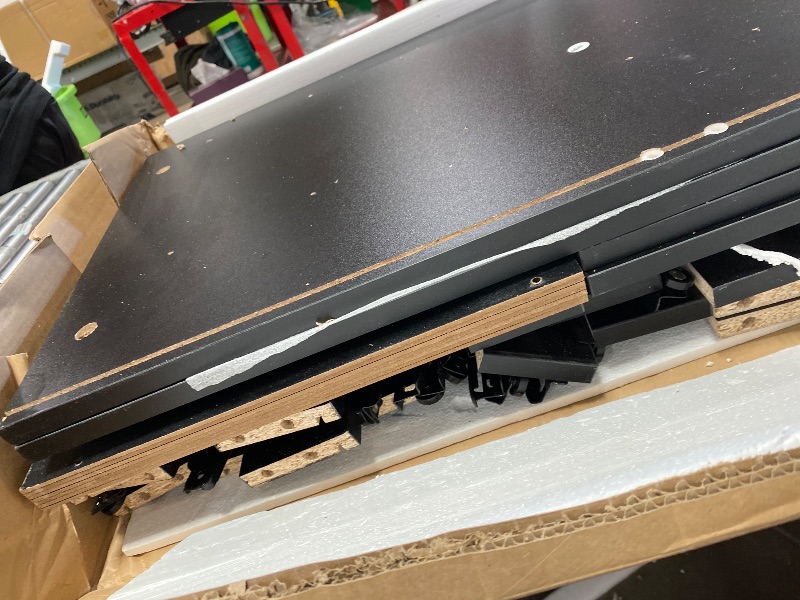 Photo 1 of **UNKNOWN IF ANY MISSING HARDWARE**OLIXIS 7 Drawer Mobile File Cabinet Under Desk Storage Organization with Wheels Vertical Filing Chest Rolling Wood Small Desk Printer Stand for Home Office, 15.75"D x 18.74"W x 34.25"H, Black