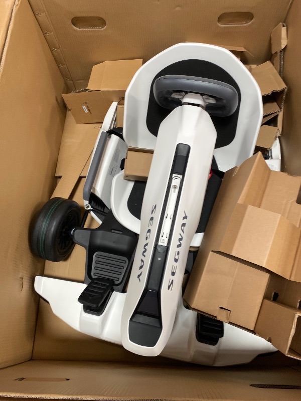 Photo 1 of **MISSING TEO WHEELS**Segway Gokart Kit2 - Immersive Electric Go-Kart Racing Experience with 360 Haptic Feedback, Auto-Centering Steering, Adjustable Chassis | Compatible with Ninebot S, S2, and S Max (Sold Separately)