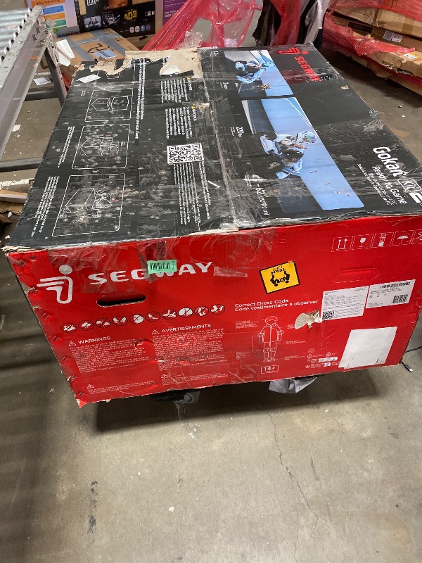 Photo 1 of **MISSING TEO WHEELS**Segway Gokart Kit2 - Immersive Electric Go-Kart Racing Experience with 360 Haptic Feedback, Auto-Centering Steering, Adjustable Chassis | Compatible with Ninebot S, S2, and S Max (Sold Separately)