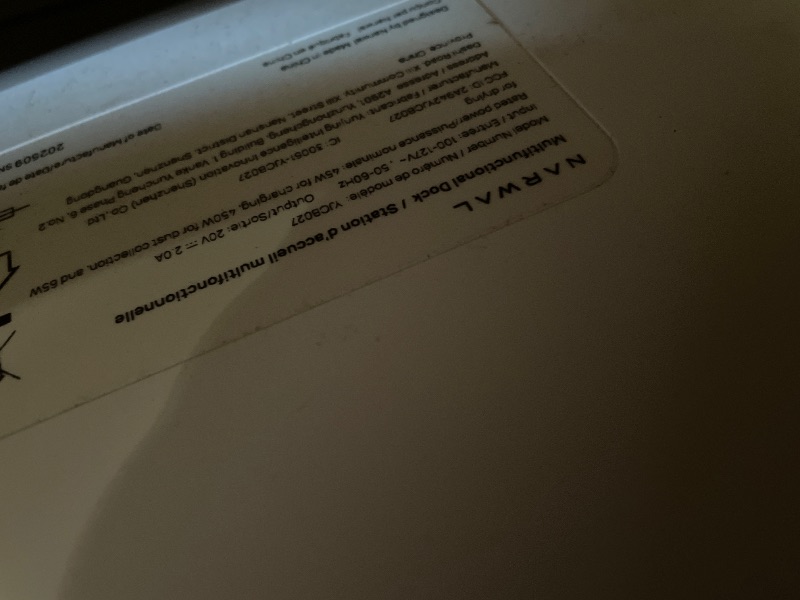 Photo 1 of **MISSING THEROBOT  VACUUM**NARWAL Freo X10 Pro Robot Vacuum and Mop Combo, 11,000Pa Suction, DualFlow Tangle-Free System, MopExtend Edge Cleaning, Self-Emptying, Auto Mop Wash & Dry, LiDAR Navigation, for Pet Hair & Hard Floors