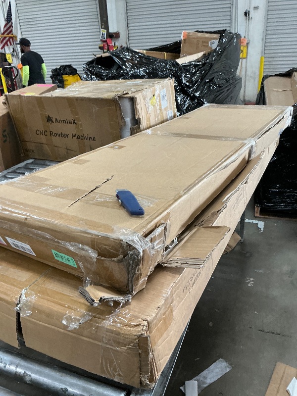 Photo 1 of **Box one of two** Garvee 10×8FT Outdoor Storage Shed, Metal Waterproof Garden Storage Shed Galvanized Steel Utility Tool Shed with Lockable Doors & Vents, All-Weather Shelter for Bike/Kids Car/Mowers/Tool, etc. Brown ONE OF TWO